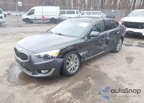 2014 Kia Cadenza Premium from USA, damaged, VIN KNALN4D77E5122780